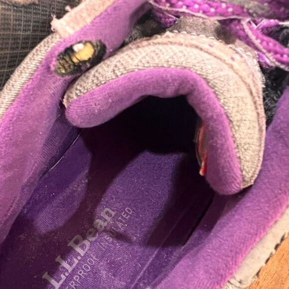 LL Bean Waterproof Insulated Suede Sneakers women 7 wide Outdoor Hiking Camping - Picture 9 of 9